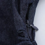 Robe longue soirée avec fermeture bouton élégante mince