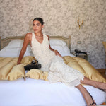 robe longue fluide ete grande taille